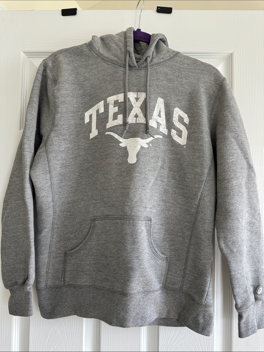 Texas Longhorns Gray Hooded Sweatshirt
